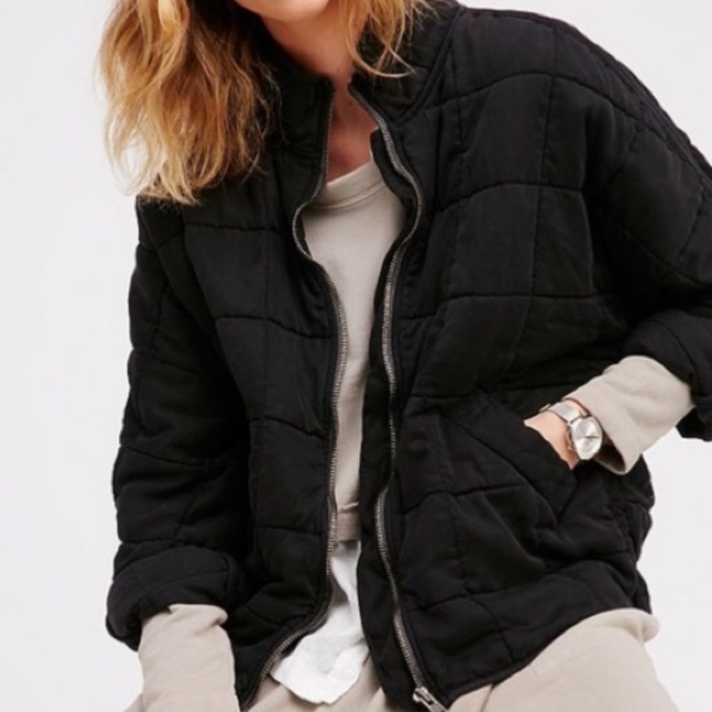 Free People Quilted Jacket